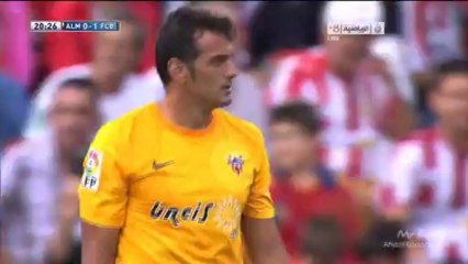 هدف ميسي الرائع في ألميريا