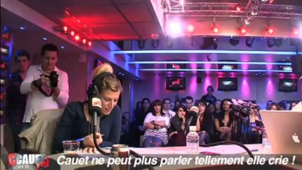 Cauet ne peut plus parler tellement elle crie au Super Jeu... - C'Cauet sur NRJ