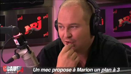 Un mec propose à Marion un plan à 3 - C'Cauet sur NRJ