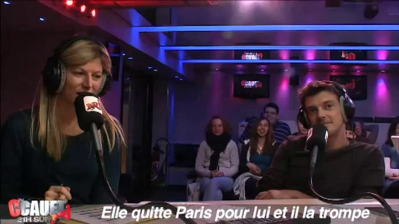 Elle quitte Paris pour lui et il la trompe - C'Cauet sur NRJ