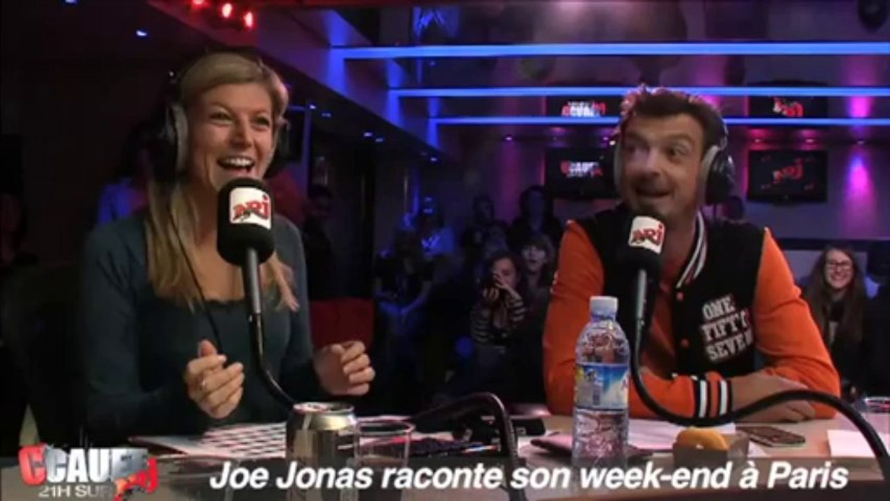 Joe Jonas raconte son week-end à Paris - C'Cauet sur NRJ