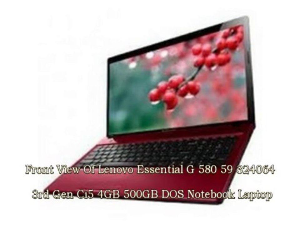 Lenovo Essential G 580 (59-324064) 3rd Gen Ci5/4GB/500GB/DOS Notebook Laptop
