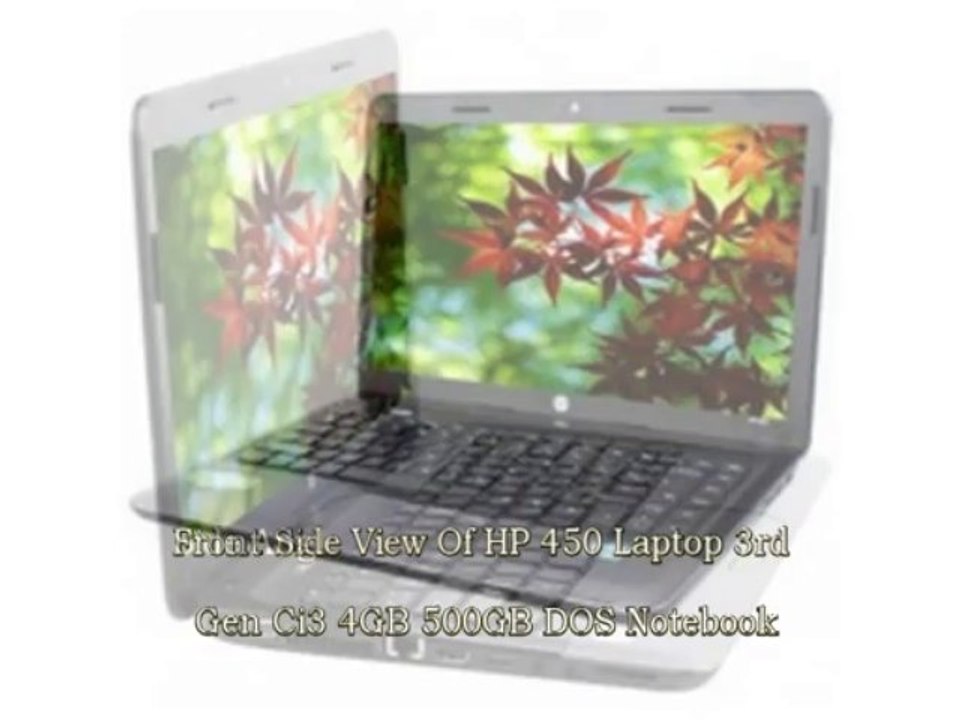 HP 450 Laptop 3rd Gen Ci3/ 4GB/ 500GB/ DOS Notebook
