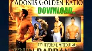 Adonis Golden Ratio : Exercise Plan For Men