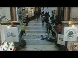 Melbourne man survives 15m fall through Block Arcade roof