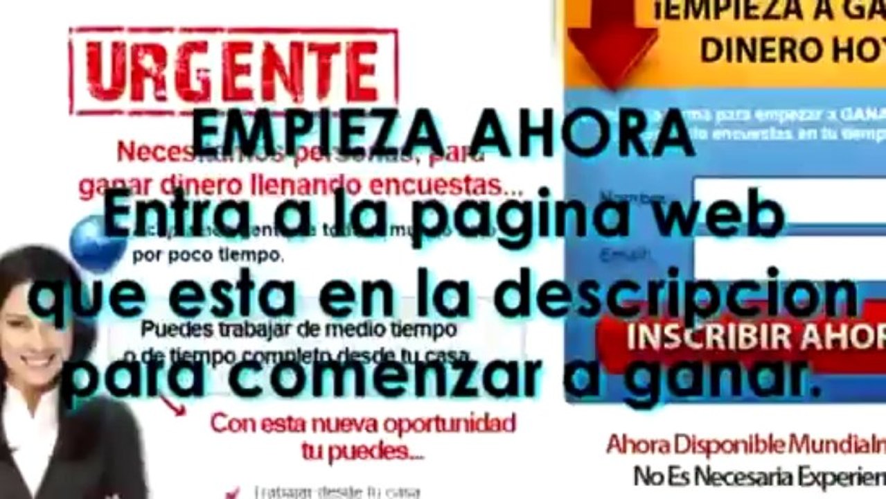 Gana Dinero Con Encuestas - Trabaja Desde Casa en tu computadora Gana $100 al Dia