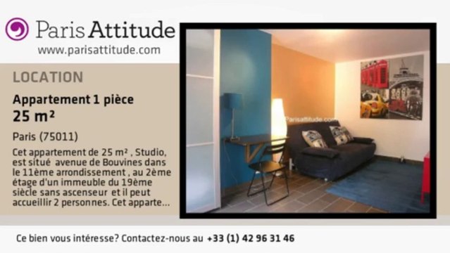 Appartement Studio à louer - Nation, Paris - Ref. 6540