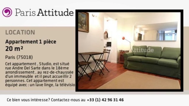 Appartement Studio à louer - Sacré Cœur, Paris - Ref. 8456