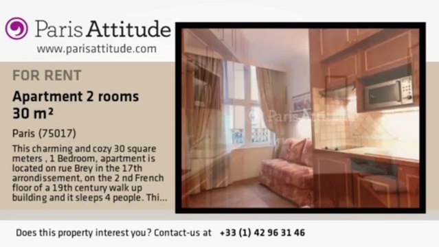 1 Bedroom Apartment for rent - Arc de Triomphe, Paris - Ref. 666