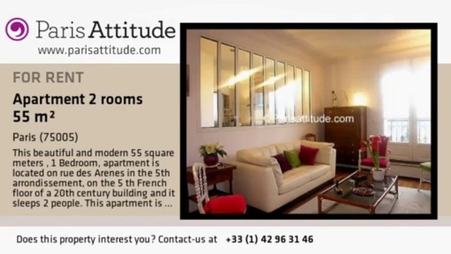 1 Bedroom Apartment for rent - Place Monge, Paris - Ref. 5739