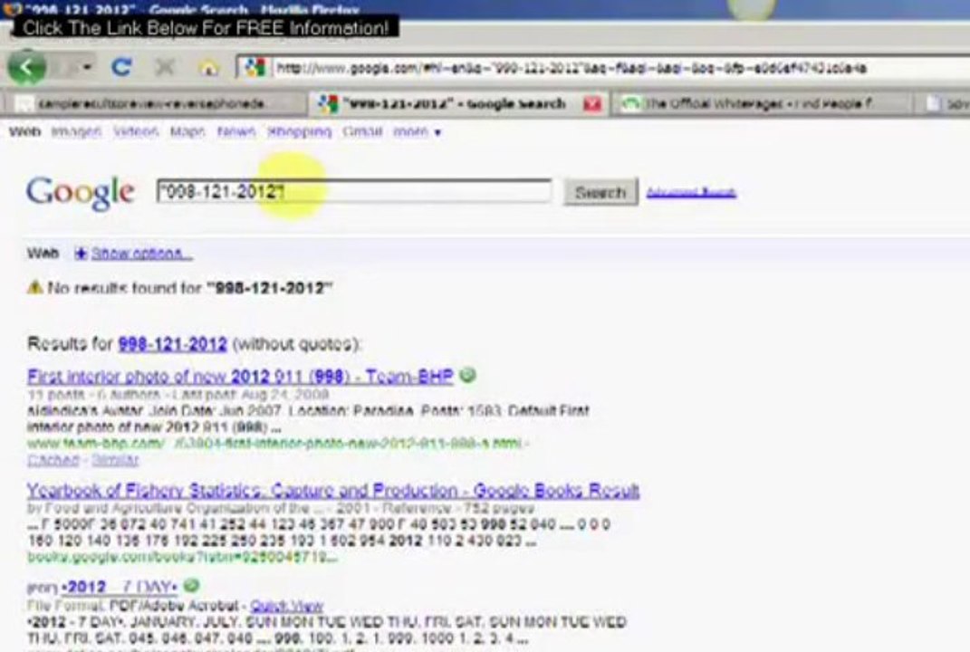 Cell Phone Number Lookup Free   Watch THIS First   Phone Detective Review   YouTube
