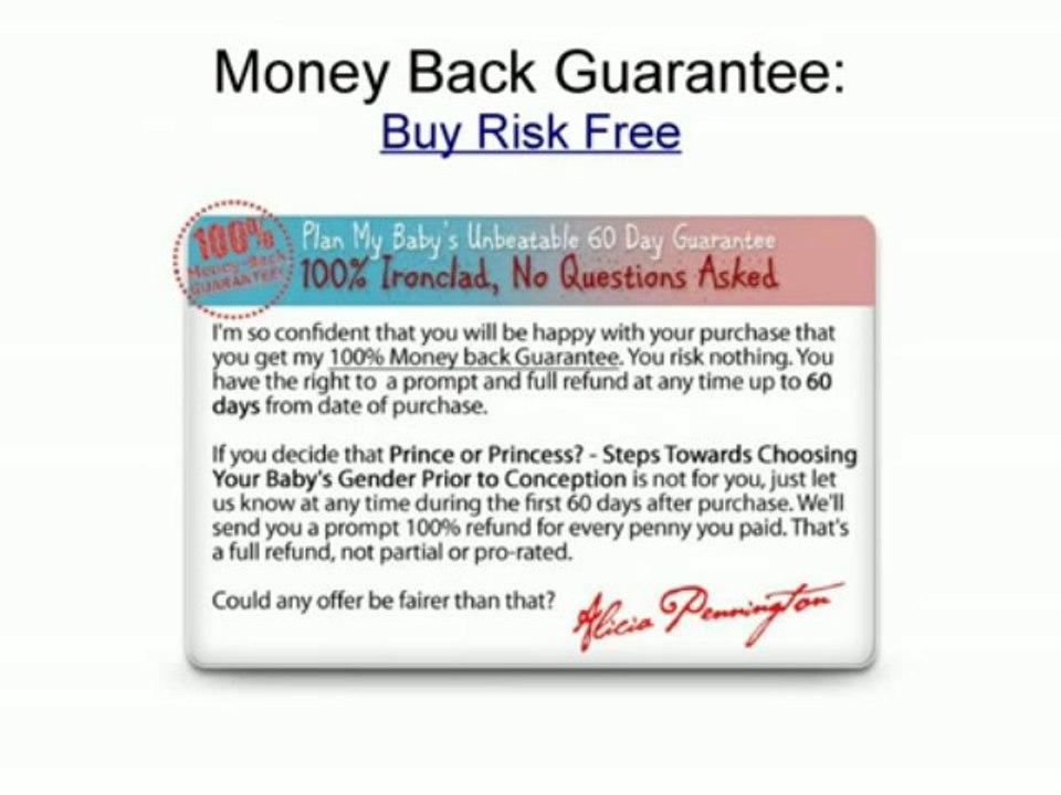 Prince or Princess - Plan My Baby Review