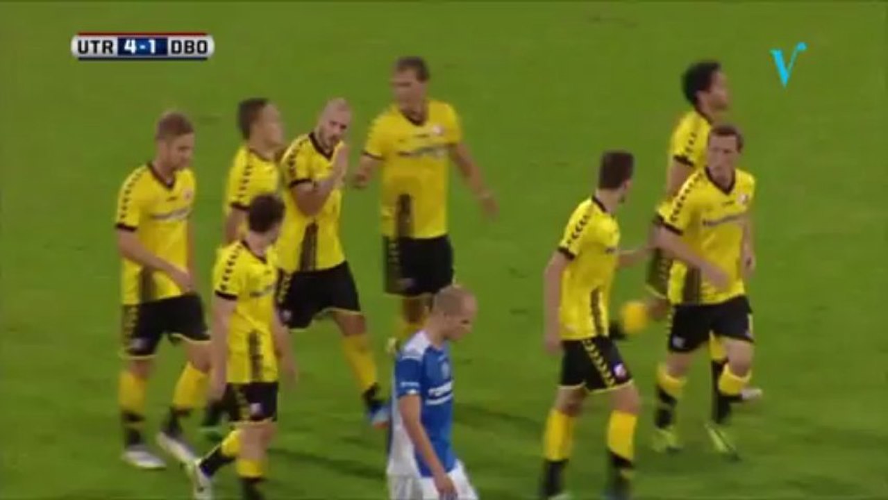Bekerwedstrijd FC Utrecht - FC den Bosch 4-1