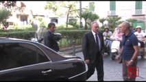 Napoli - Il segretario del PD Guglielmo Epifani incontra Sepe (28.09.13)