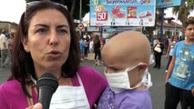 Giugliano (NA) - Discariche, roghi e tumori: mamme protestano a Varcaturo -live- (27.09.13)