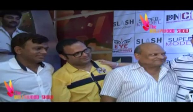 Ravi Kishan And Veena Malik At Premier Of Film Supermodel