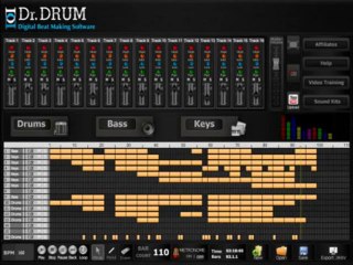 Downloads free Dr Drum Killer Beats Software - Get ready to play funky music!