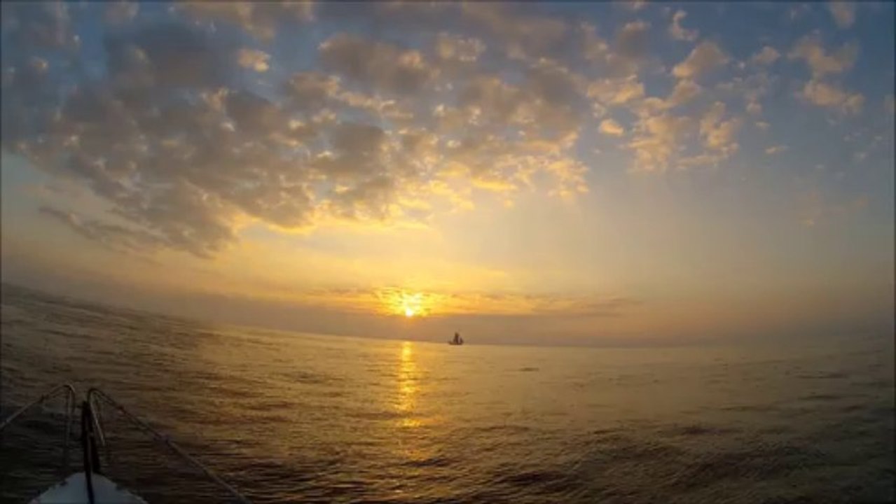 coucher et lever de soleil