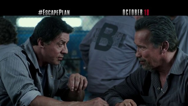 Spot TV Trap pour Evasion (Escape Plan) avec Stallone et Schwarzenegger