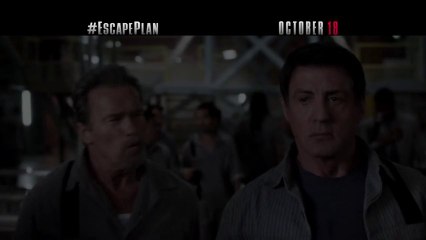 Spot TV Erase pour Evasion (Escape Plan) avec Stallone et Schwarzenegger