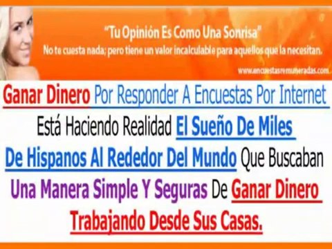 Encuestas Remuneradas - Responde Encuestas Remuneradas Y Gana Dinero Facil