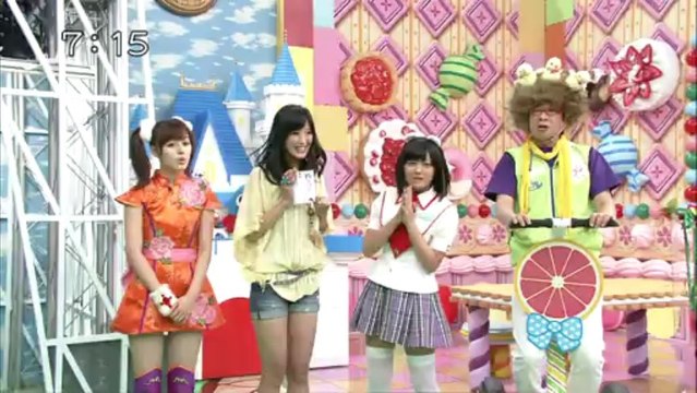 Kusumi Koharu, Ogawa Saki, Kitahara Sayaka - Oha Star 110621