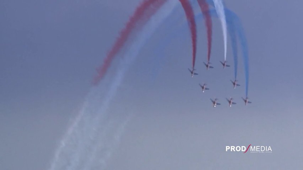 La Patrouille de France à Fréjus le 22-09-13