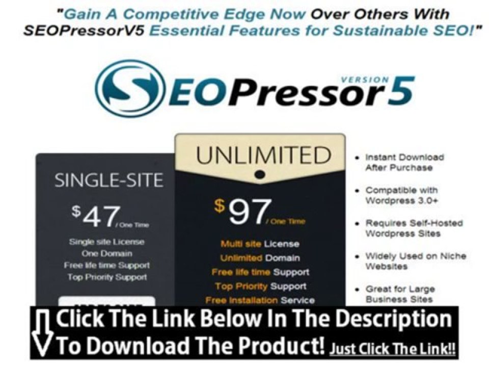 Seopressor Download Free + Seopressor Wordpress Plugin