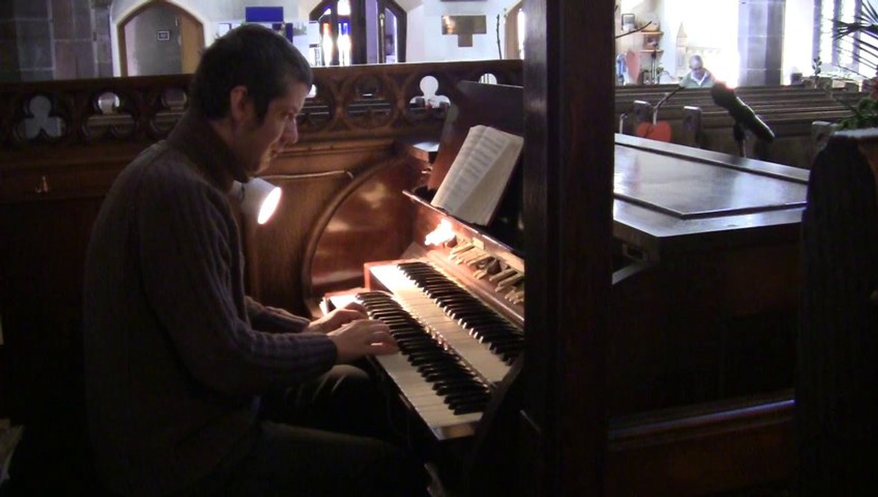 Christ be my leader by night as by day - Chris Lawton at St Thomas Church, Penkhull, Stoke-on-Trent