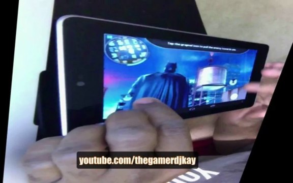 FIRST LOOK AT THE DARK KNIGHT RISES ON GOOGLE NEXUS 7 TABLET
