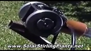 Solar Stirling Plant, AMAZING free energy discovered - Robert Stirling Invention