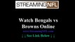 watch bengals browns online | Cincinnati vs Cleveland Game streaming