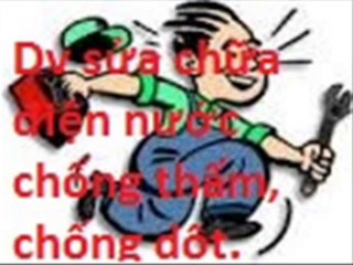 THO SUA DIEN, NUOC TAI QUAN GO VAP 0972 518 589