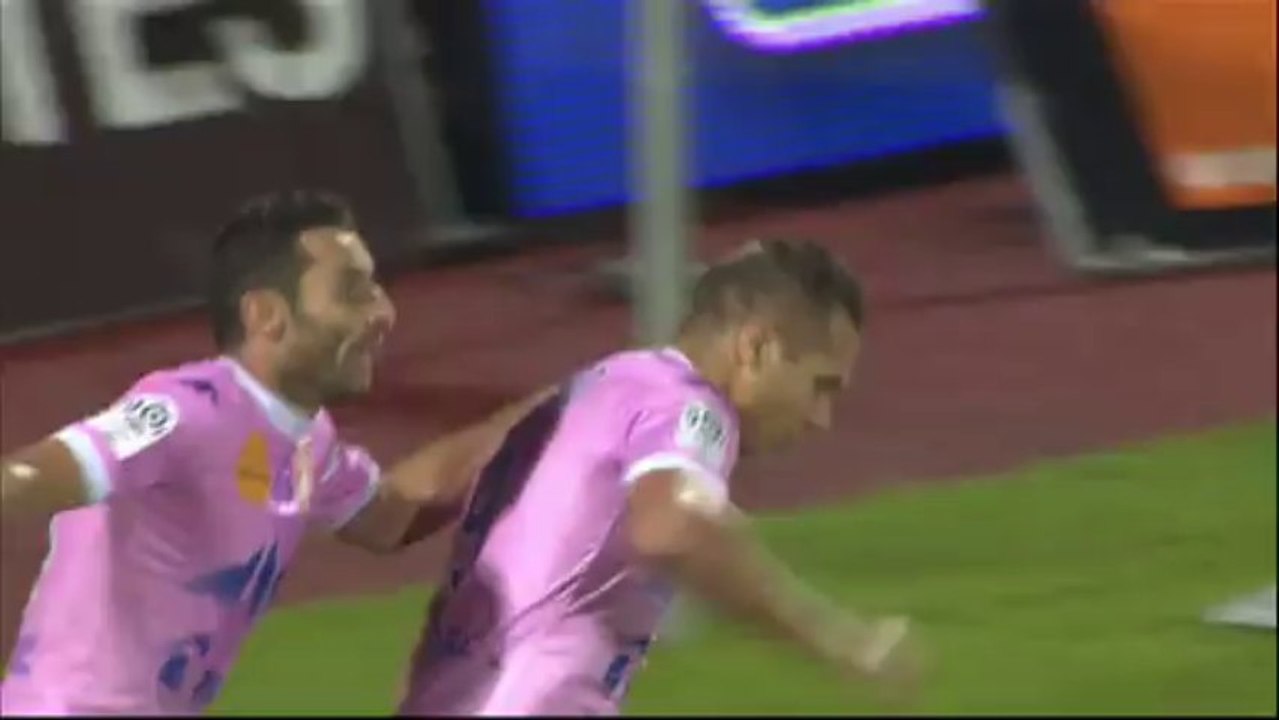 But Kévin BERIGAUD (25ème) - Evian TG FC - Girondins de Bordeaux (1-1) - 2013/2014