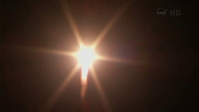 Launch of Manned Soyuz TMA-10M on Russian Rocket Heading to Space Station