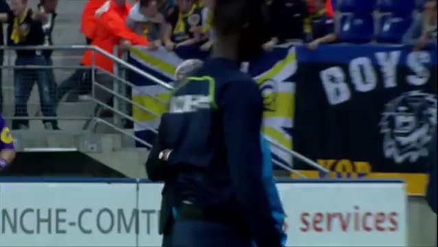 But Cédric BAKAMBU (12ème) - FC Sochaux-Montbéliard - Valenciennes FC (2-0) - 2013/2014