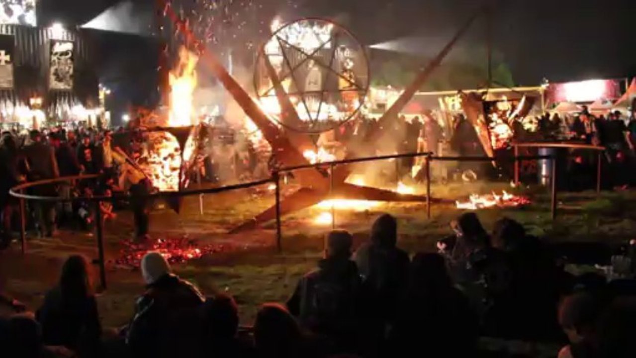 La nuit au Hellfest
