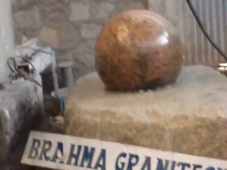 outdoor water fountain ball