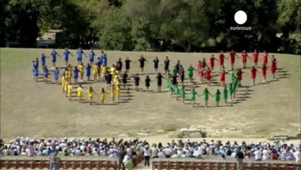Olimpos Dağı'nda yanan ateş Soçi'ye doğru yola çıktı