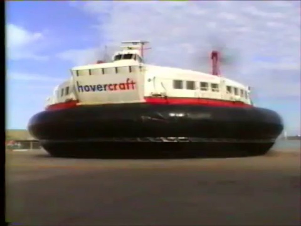 Hoverspeed SRN4 and Seacat at Dover