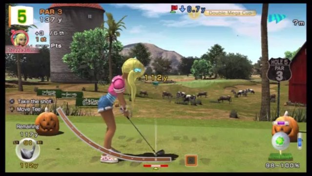 PS3 - Everybody's Golf - Amateur Rank - Mega-Size Open - Harvest Hills Golf Course