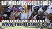 Watch Baltimore Ravens vs Buffalo Bills Live Streaming Live Stream Sept. 29, 2013