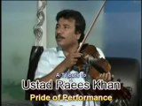 Violin Instrumental by Ustad Raees Khan Yeh saman mouj ka karwan Mala Masood