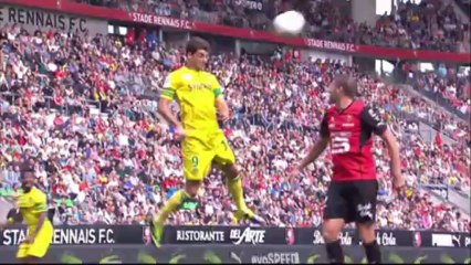 But Filip DJORDJEVIC (17ème) - Stade Rennais FC - FC Nantes (1-3) - 2013/2014