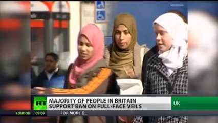 Female Face-Off  Muslim veil ban finds public support in UK