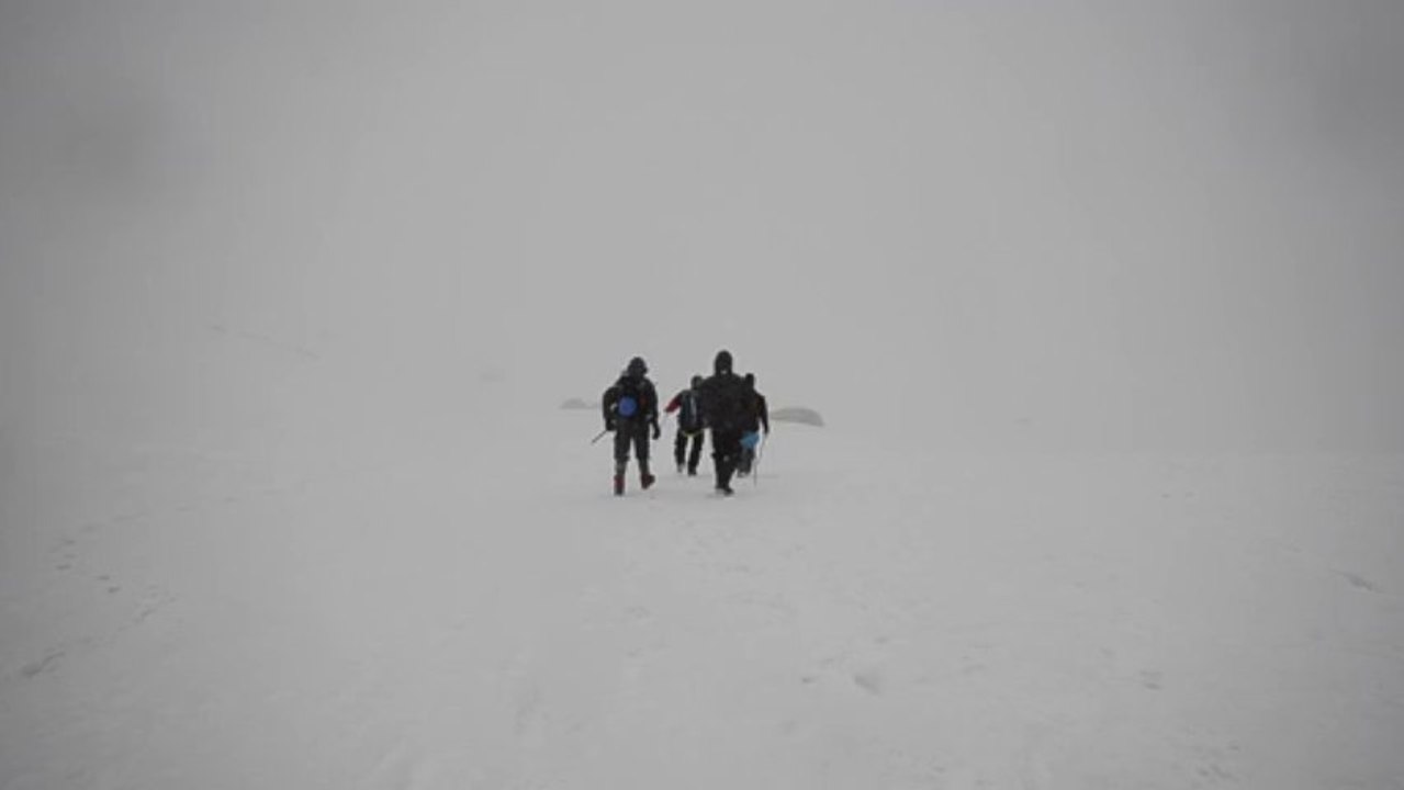 Tempête de neige sur la Tresenta