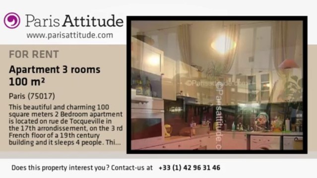 2 Bedroom Apartment for rent - Pereire, Paris - Ref. 5302