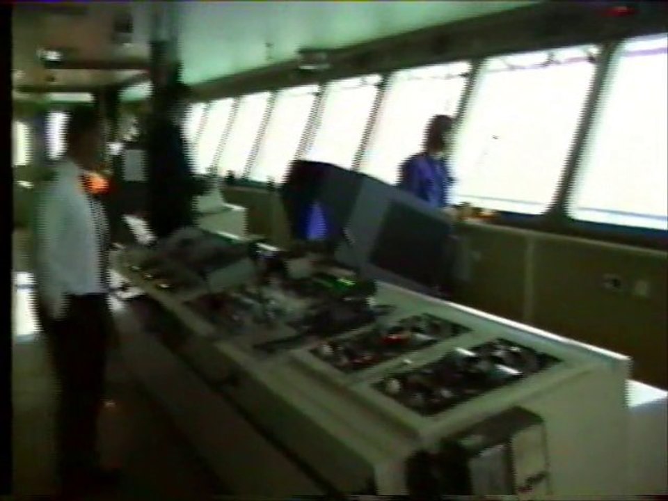On The Bridge Of the Pride Of Kent