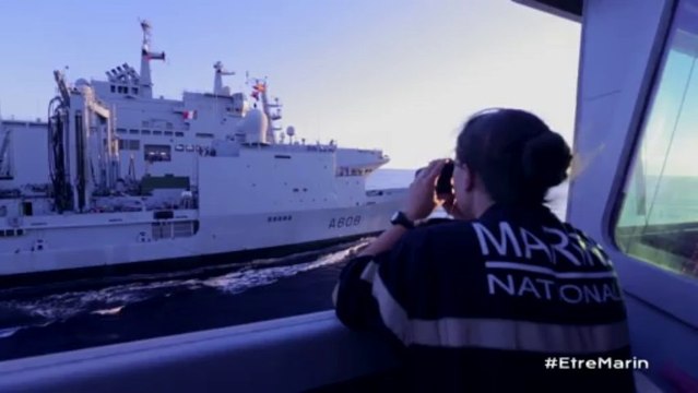 Caméra embarquée - Ravitaillement en approche - Tir de liaison