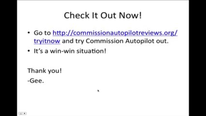 L@@K: Commission Autopilot Review: I BOUGHT IT! Review Of Commission Autopilot With Bonus!